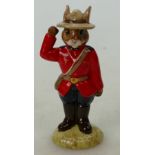 Royal Doulton Bunnykins figure Mountie DB135, limited edition of 750,