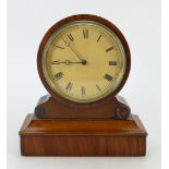 Two Drum Head mantle clocks with bob pendulums.