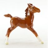 Beswick foal 836 in chestnut gloss