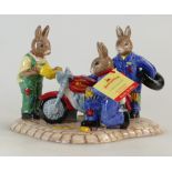 A Royal Doulton Bunnykins tableaux Ready to Ride DB363.