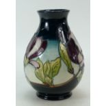 Moorcroft vase decorated in the Magnolia design,