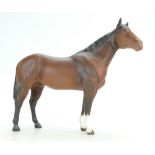 Beswick grey gloss Swish Tail horse 1182