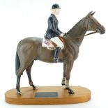 Beswick Horse Psalm and Ann Moore, model No. 2535, brown horse, matt, 32.