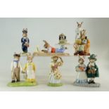 A collection of Royal Doulton Bunnykins figures Collector DB54 made exclusively for the collectors