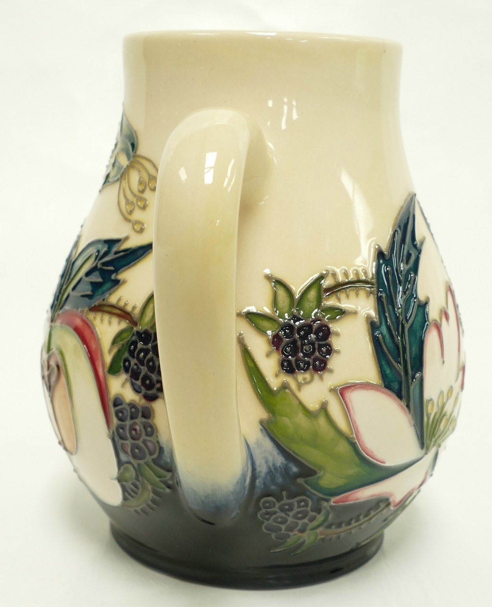 Moorcroft Bramble Dell jug, designed by Nicola Slaney. Limited Edition 21/30. Shape JU2. - Image 3 of 5