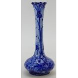 William Moorcroft Macintyre Florian vase decorated with Solifleur Cornflower,