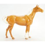Beswick Palomino Swish Tail horse 1182