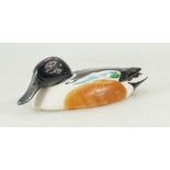 Beswick model of a Tufted duck 1524 approved by Peter Scott