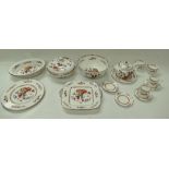 Wedgwood large collection of dinner and tea ware in the Jamestown design comprising teapots, plates,