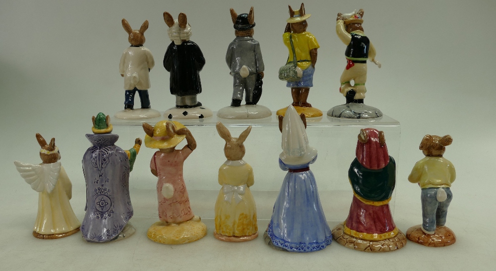 A collection of Bunnykins figures to include 60th Anniversary, Morris Dance DB204, Sweetheart DB130, - Image 2 of 2
