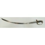 A British 1803 pattern Infantry Officer's Sword without scabbard,