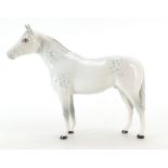 Beswick Thoroughbred pony in grey gloss 1992