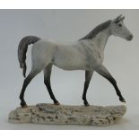 Beswick Connoisseur Horse Moonlight 2671 on ceramic plinth