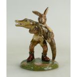 Royal Doulton Bunnykins Crocodile Hunter DB513.