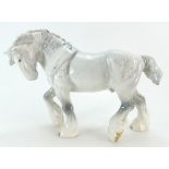 Beswick Action Shire horse 2578 in grey gloss