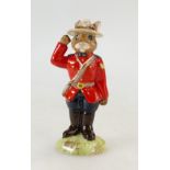 Royal Doulton Bunnykins figure Sergeant Mountie DB136 limited edition of 250
