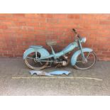 Motobecanne Mobylette 1950s 50cc moped in good original unrestored condition,