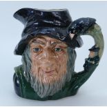 Royal Doulton large character jug Rip Van Winkle D6785,