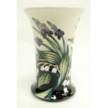 Moorcroft Taming vase, trial piece 18/2/16. Height 20cm.