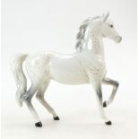 Beswick grey Prancing Arab horse 1261