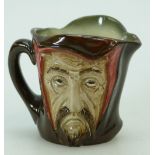 Royal Doulton small double sided character jug Mephistopheles D5758
