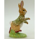 Beswick prototype colourway large figure of Peter Rabbit in Pinstripe jacket, marked sample to base,