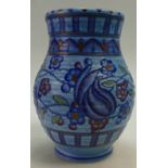 Charlotte Rhead Crown Ducal vase decorated in the Tulip design,