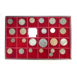 Group of 18th & 19th century TOKENS, MEDALLIONS & COINS,