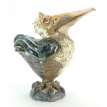 Burslem model of a grotesque bird designed by Andrew Hull,