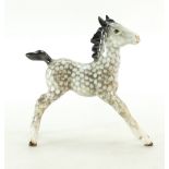 Beswick foal 836 in rocking horse grey gloss,