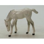 Beswick grazing foal 946 in grey gloss