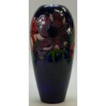 Moorcroft large vase decorated in the Anemone design,