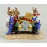 Royal Doulton Bunnykins Tableau figure Just Like New DB361, limited edition.