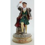 Royal Doulton prestige figure Christopher Columbus HN3392,