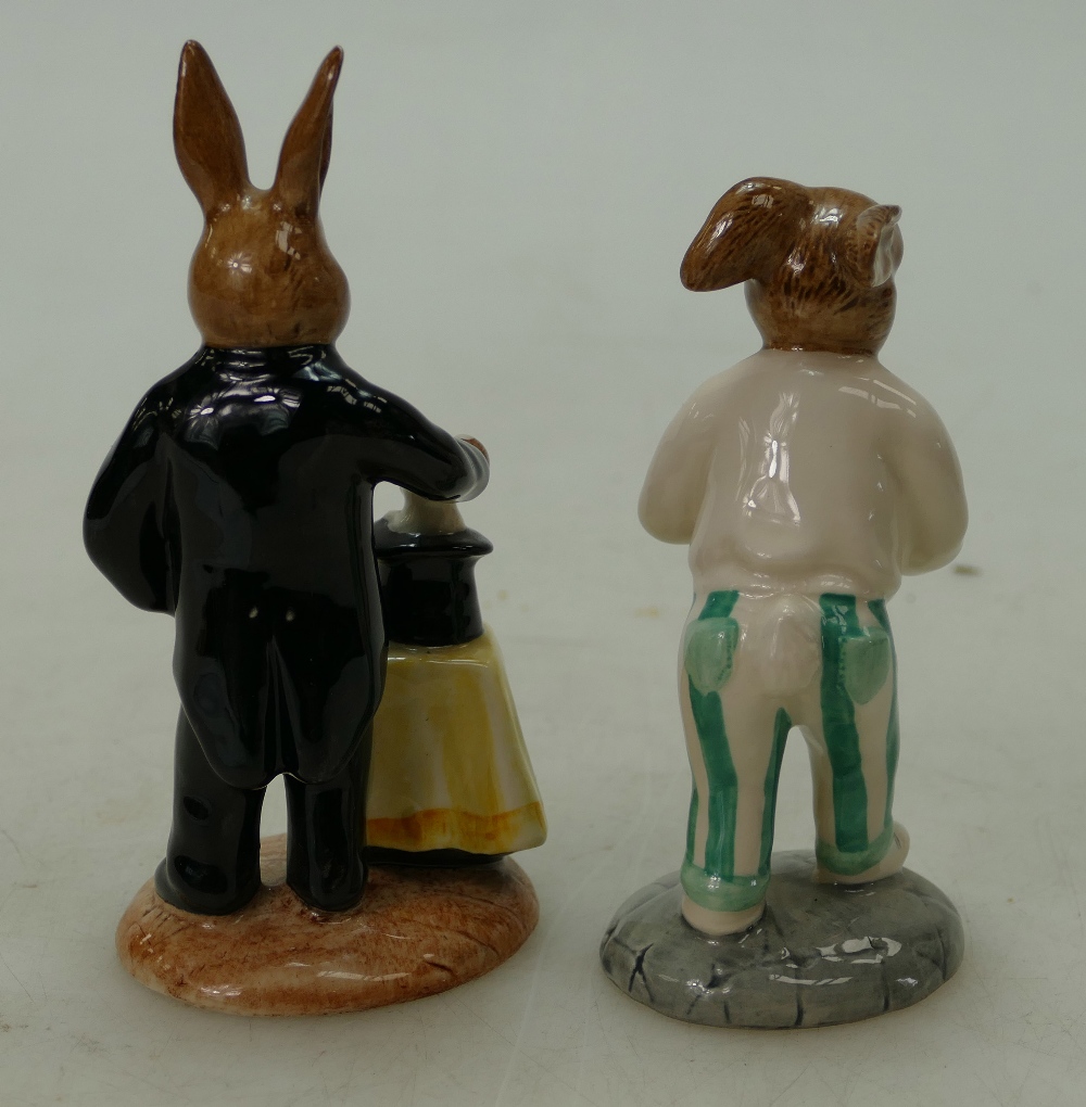 Royal Doulton Bunnykins figure Magician DB126 and Sweetheart DB174 (special edition of 2500) (2) - Image 2 of 2