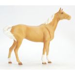 Beswick Palomino matte Swish Tail horse 1182