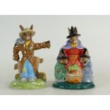 Royal Doulton limited edition Bunnykins figure Scarecrow DB359 (with cert) together with Witches