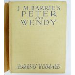 The Blampied edition of Peter Pan, published by Hodder & Stoughton.