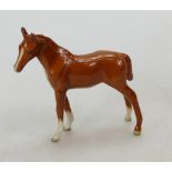 Beswick chestnut foal 1813