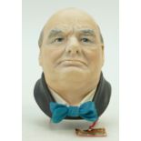 Bossons wallplaque Winston Churchill boxed with paperwork
