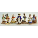 Royal Doulton Bunnykins figures from the Ship Mates collection comprising of Boatswain DB323,
