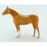 Beswick Thoroughbred horse 1772 in Palomino gloss