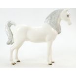 Beswick rare white horse scotch whisky advertising horse 2514,