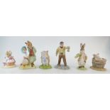 Beswick Beatrix Potter figures Timmy Willie fetching Milk,