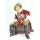 Reg Johnson Studio Pottery figure Cavalier, height 23cm,