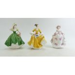 Coalport lady figure Summer Breeze,