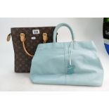 Radley turquoise handbag and similar non original item (2)