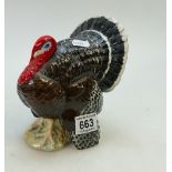 Beswick Bronze turkey 1957