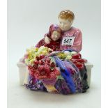 A Royal Doulton character figure Flower Sellers Children HN1362.