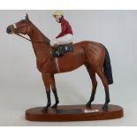 Beswick Connoisseur Red Rum Brain Fletcher up.